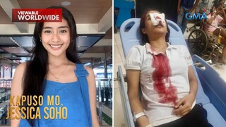 Tatlong babae, sinapak ng lalaki dahil lang sila ay magaganda?! | Kapuso Mo, Jessica Soho