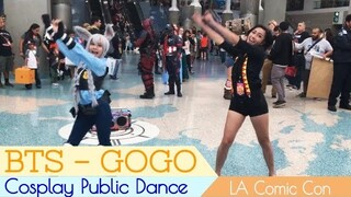 [hamu_cotton] 방탄소년단GOGO || LA코믹콘에서 코스프레 커버댄스 || BTS: GOGO || Cosplay Public Dance @LAComicCon
