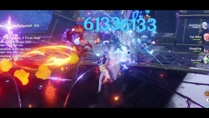 Chém như cái máy #genshinmoment