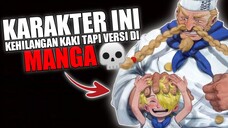 KARAKTER ONE PIECE INI KEHILANGAN KAKI...TAPI VERSI DI MANGA💀 DARK BANGET TERNYATA CUY😱