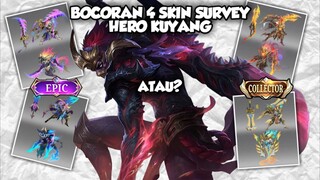 Bocoran 4 Skin Kuyang Baru Yang Kayaknya Bakal Jadi Skin Epic/Collector Hanzo di MLBB - Tanzz Atomic