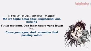 Lagu sedih menyayat hati | Go Shiina - Kamado Tanjirou no Uta | terjemahan indonesia