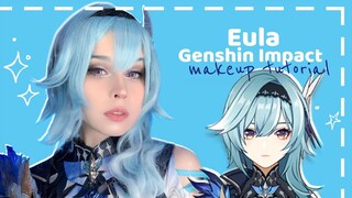 ✧Eula - Genshin Impact 原神 - Cosplay Make Up Tutorial Makeover Transformation✧