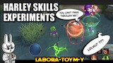 EXPERIMENTS WITH HARLEY - MLBB - MOBILE LEGENDS LABORATOYMY