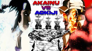PERTARUNGAN AKAINU VS AOKIJI PUNK HAZARD MEREBUTKAN FLEET ADMIRAL!!! - ONE PIECE FANMADE - EPS 1