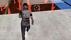 top global parkour prank #ff #freefire