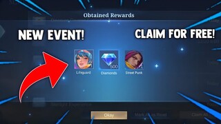 NEW EVENT! FREE REDEEM SKIN AND DIAMONDS REWARDS! | MOBILE LEGENDS 2022