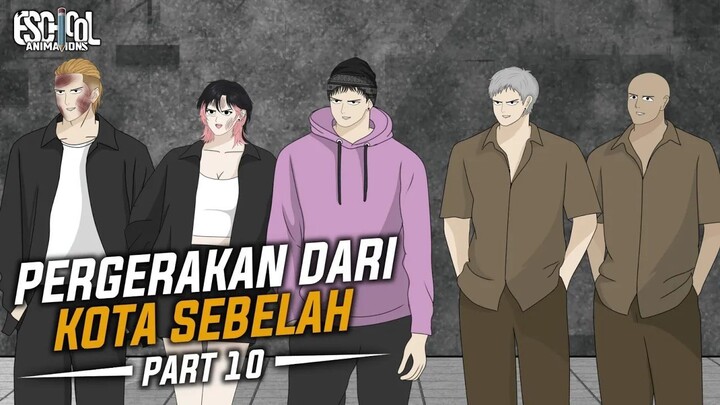 PERGERAKAN DARI KOTA SEBELAH PART 9 - ANIMASI SEKOLAH - DRAMA ANIMASI SEKOLAH