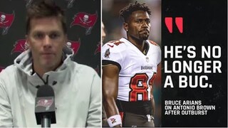 Tom Brady defends Antonio Browns: "We should have compassion for him."
