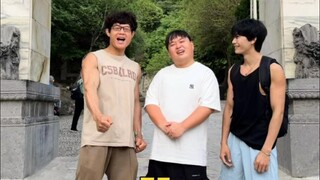 你们都想看的师兄弟合体加练李炮儿来啦！小小华山，拿捏！