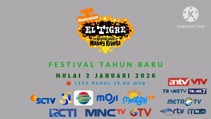 El Tigre The Adventures Of Manny Rivera Festival Tahun Baru 🔴 Langsung (02 Januari 2026)