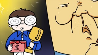 My good classmate became a civil servant, but I was just a bad painter