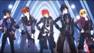 [Genshin Impact MMD] Teyvat Boys Group.LUPIN.[Kai/Di/Da/Zhong/To]