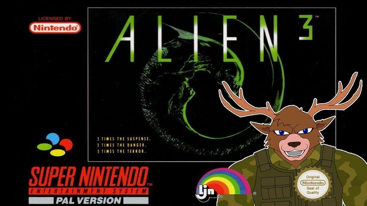 Nostalgia game Snes! Alien 3 gameplay part-1