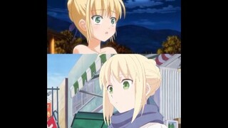 "Artoria: Tôi nên làm gì nếu đứa trẻ nghịch ngợm không vâng lời tôi? Chỉ cần chọc nó!"