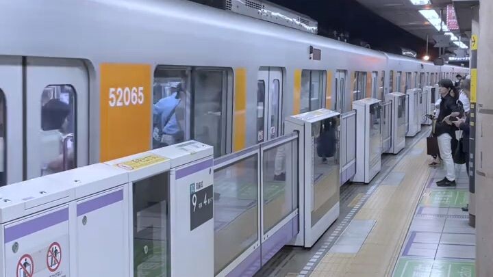 🇯🇵Hanzomon Subway Line Train 🚂 #BiliBili