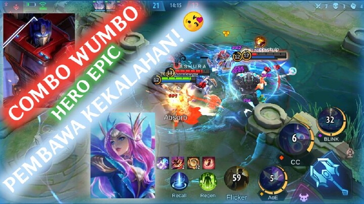 COMBO HERO EPIC PEMBAWA KEKALAHAN MOBILE LEGEND!