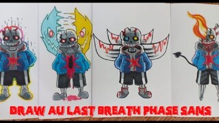 How To Draw AU Last Breath Phase Tổng Hợp Vẽ Các Au SANS Hơi thở Giai Đoạn Cuối Cùng