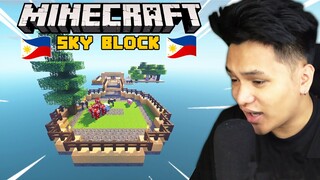 MAG BUILD NG PET HOUSE | MINECRAFT SKYBLOCK/ONEBLOCK (TAGALOG)