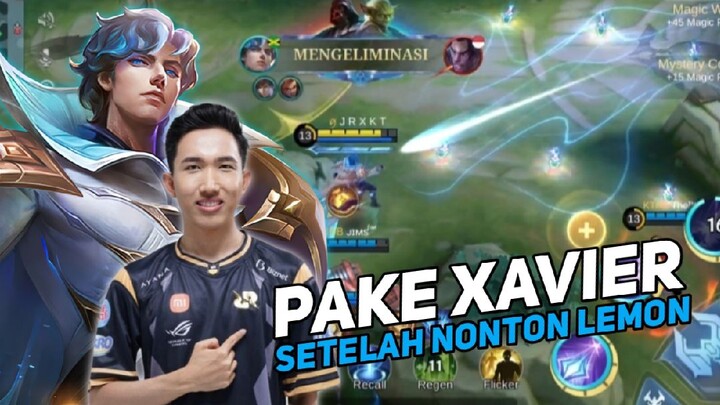 BENER KATA LEMON GUYS, MAIN XAVIER AUTO WIN - Mobile Legends