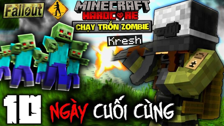 MINECRAFT NGÀY CUỐI CÙNG TẬP 10: CHẠY TRỐN KHỎI ZOMBIE...