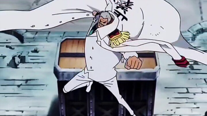 "Blackbeard actually looks down on Sengoku Garp" These are two old men playing in the peak game. The