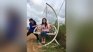 Lỗi do cái xích đu chứ k phải do mình béo đâu🤣dulich cười friend