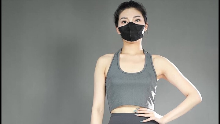 Quần yoga đế cao khiêu vũ nóng bỏng của cô gái trẻ Coco