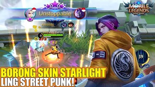 REVIEW SKIN STARLIGHT LING STREET PUNK - JADI SEMANGAT BUAT SAVAGE! MOBILE LEGENDS