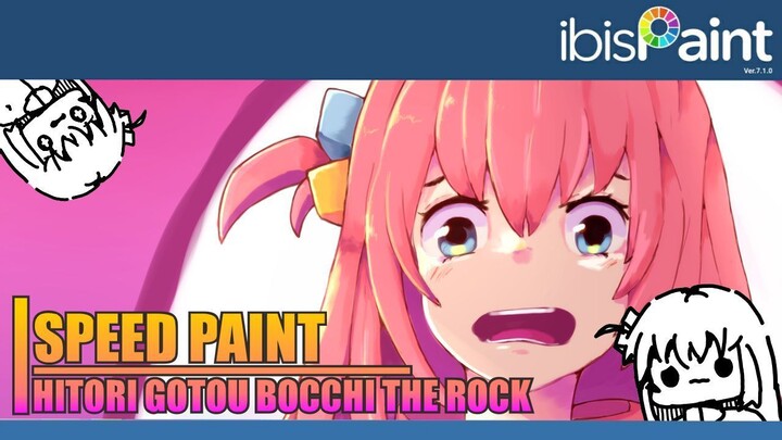 [ IBIS PAINT X ] SPEED PAINT HITORI GOTO BOCCHI THE ROCK