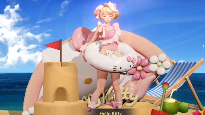 Skin Hello Kitty Xiao Qiao Game Honor Of Kings