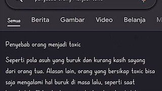 apakah itu yang membuat ku TOXIC