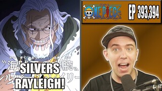 VICE CAPTAIN OF THE ROGER PIRATES! - One Piece Episode 393 and 394 - Rich Reaction