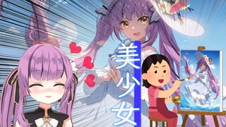 【乙女音】为我画了美丽插画的竟然是美少女画师！？