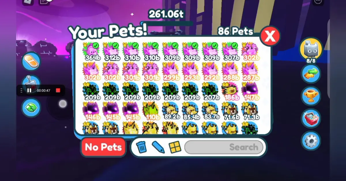 Pet simulator 99 backrooms password