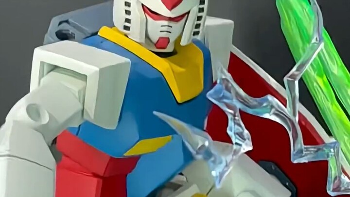 [Grandpa 78 is here] Bandai METAL ROBOT Soul Gundam Cross-Time Edition Original Gundam GQ Display