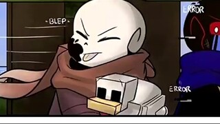 [Undertale/ phụ đề tiếng Trung] Errorr Ink ở Minecraft 