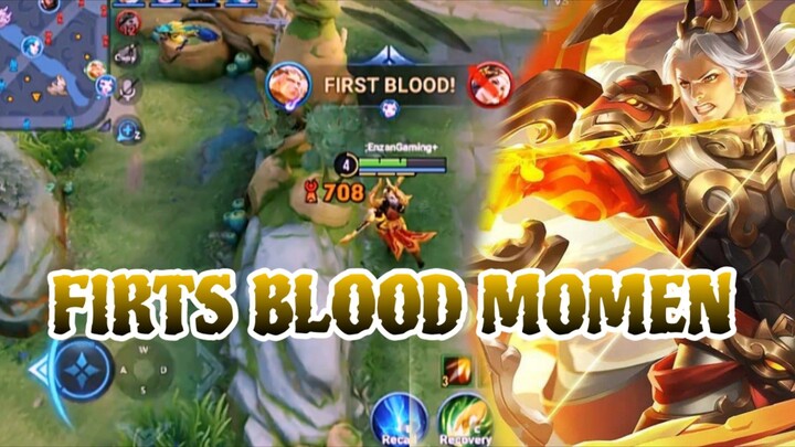 FIRST BLOOD SURPRISE