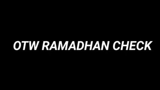 Bentar lagi Ramadhan