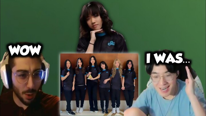 HOON WAS SURPRISED BY THE C9 WOMEN'S TEAM. . .😳