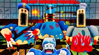 လူသားစားတဲ့ စိတ္တဇလူသတ်သမားများ/ Barry Exe Prison Run Roblox