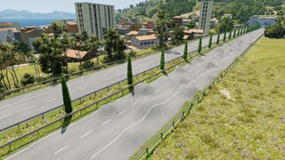 It's normal for the highway to have some small ups and downs