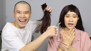 Aku Potong Rambut Jessica Jane