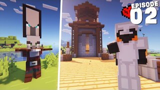 KERJA KERAS DILADANG dan RUMAH IDAMAN di HARDCORE MINECRAFT TRAILER #2