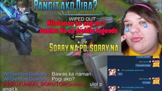 Kinalaban ko na ang NO.1 kong BASHER sa Mobile Legends | May natameme at naiyak!