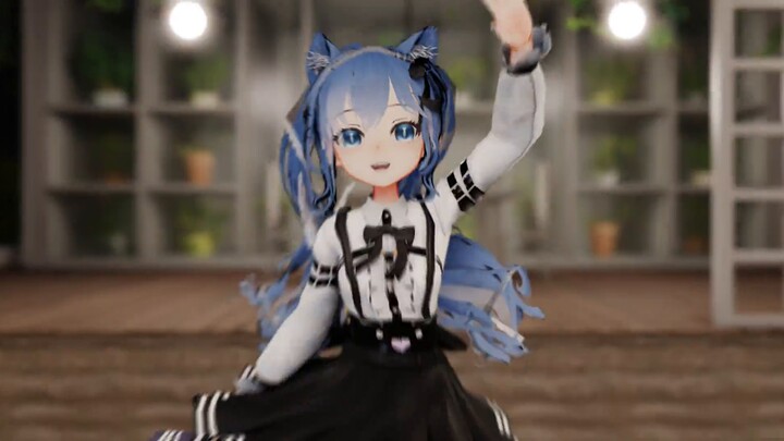 [blender&MMD] Pada *k ini, apakah Anda masih bersedia bernyanyi dengan keras bersama saya?