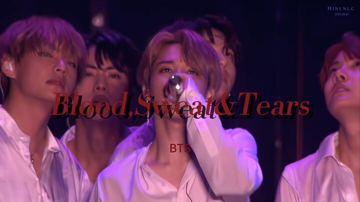 [BTS] Blu-ray Ultra HD WINGS Finale with Chinese Subtitles: Blood, Sweat & Tears — Even if it hurts,
