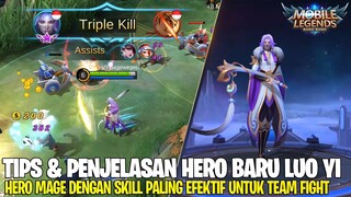 HERO BARU LUO YI - MESKIPUN GRATIS TAPI SKILL NYA OP PARAH!!! DIJAMIN BAKAL SERING DIPAKAI DI RANKED
