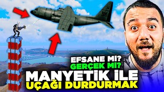 MANYETİK İLE UÇAĞI DURDURMAK MÜMKÜN MÜ? PUBG Mobile Efsane Mi Gerçek Mi