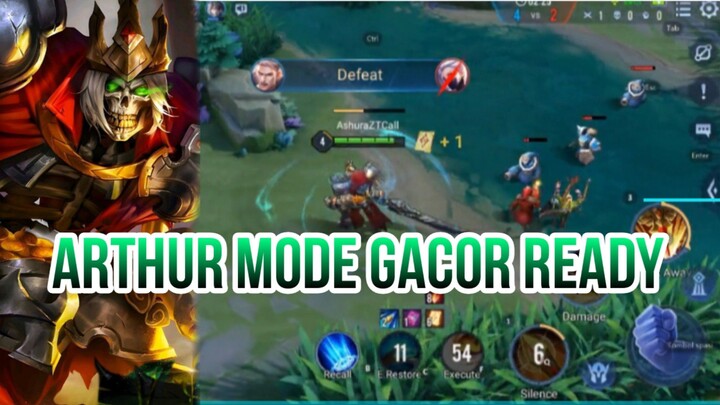 ARTHUR MODE GACOR READY